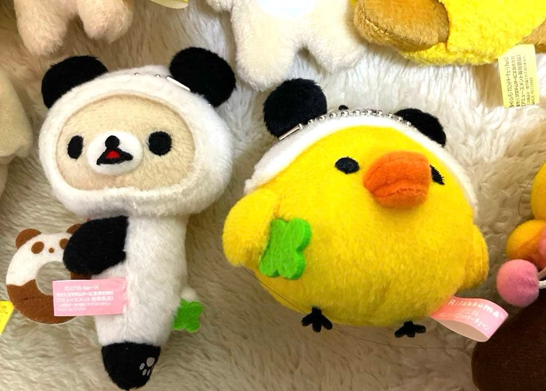 リラックマ コリラックマ キイロイトリ レア 平成 マスコット キーチェーン