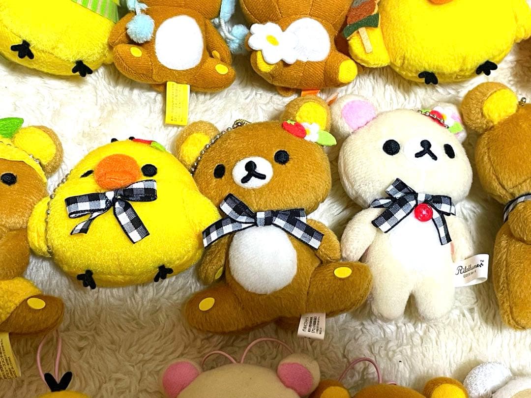 リラックマ コリラックマ キイロイトリ レア 平成 マスコット キーチェーン