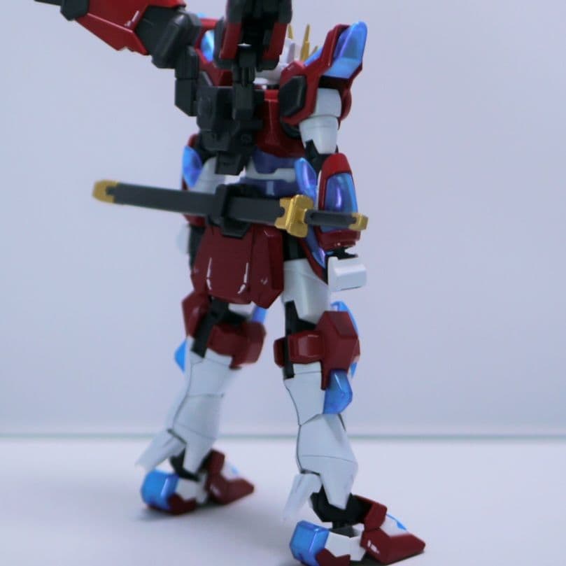 HG 神バーニングガンダム 塗装 完成品 バンダイ ガンプラ 1/144