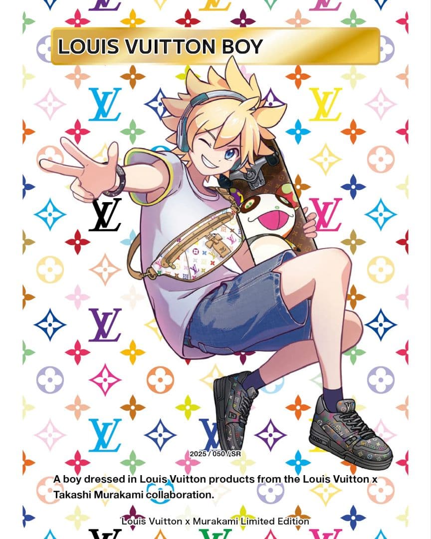 【PSA9】Louis Vuitton Boy 2025/050/SR 村上隆