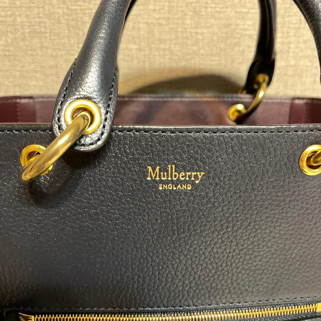 m様Mulberry ネイビー トートバッグ