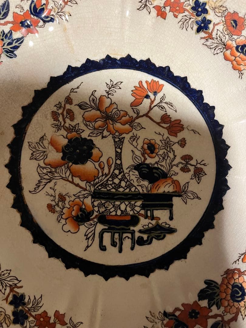 貴重！英国ロイヤルドルトン社のジヤポニズムの皿 Bottle Japan状態良し