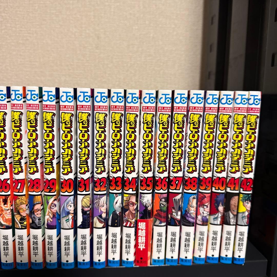 僕のヒーローアカデミア 1-42巻 全巻セット 堀越耕平 集英社 少年ジャンプ