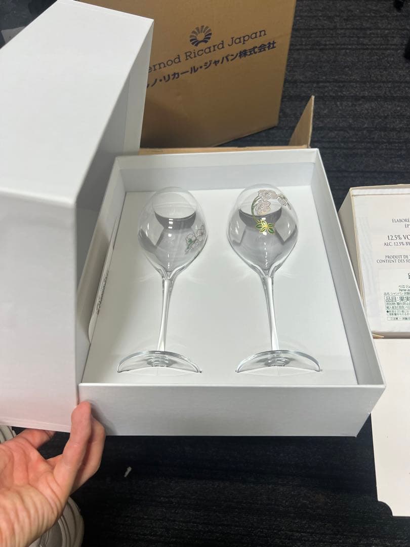 グラス付ペリエ ジュエ ベルエポック ブラン・ド・ブラン 2012 750ml