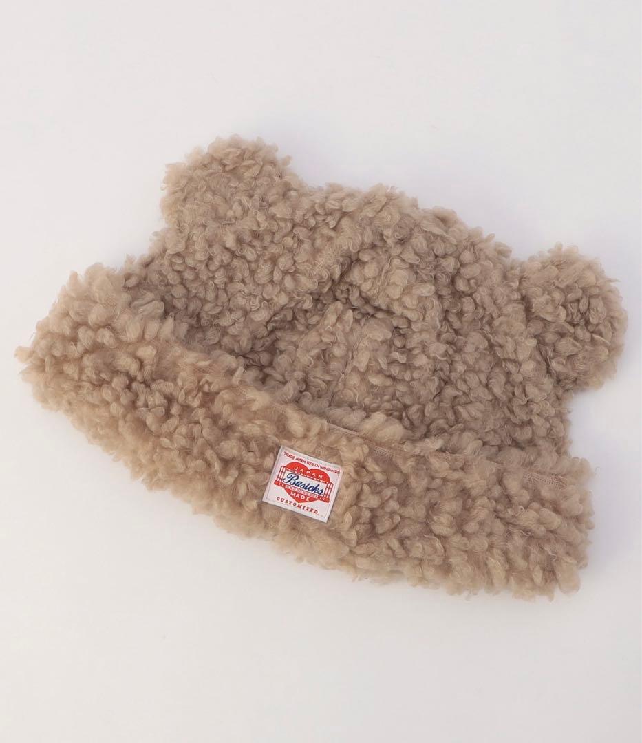 BASICKS ベイシックス BEAR BEANIE ベアビーニー ブラウン S