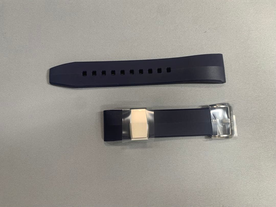 Grand Seiko 22mm ネイビー　ラバーベルト