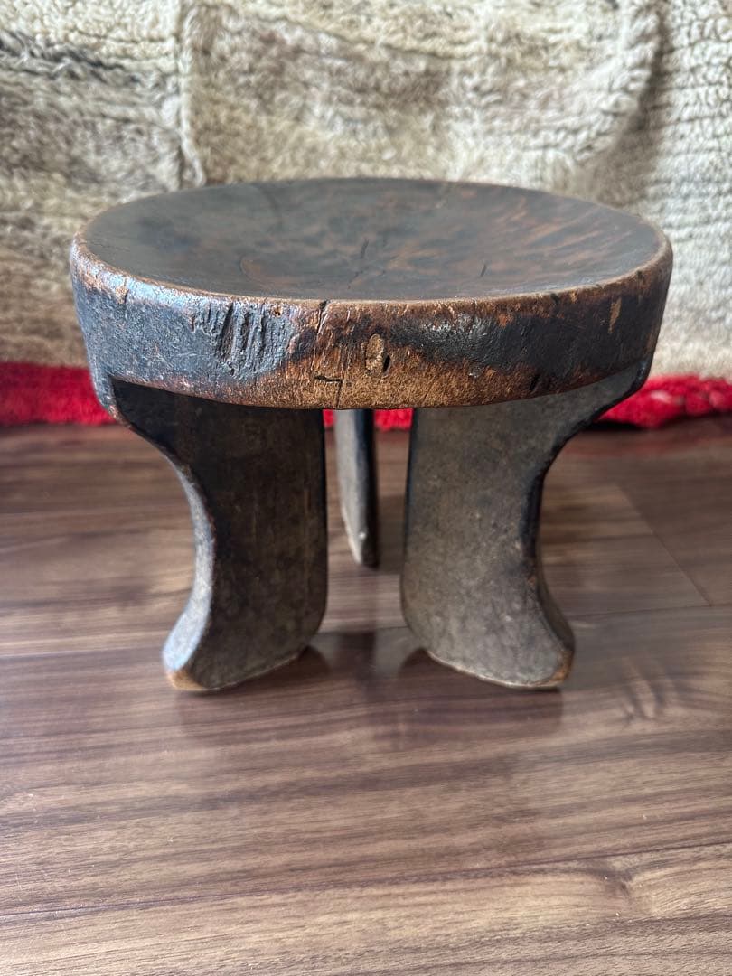 アンティーク　アフリカ　スツール　エチオピア　民藝　古民具 BEAMS