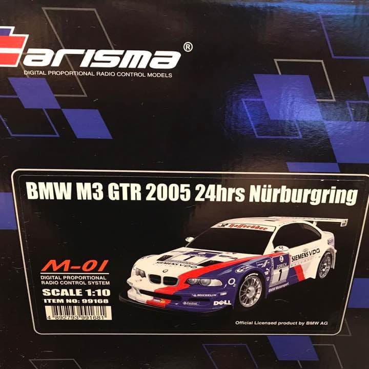 【希少品超レア】BMW M3 GTR 2005 1/10 スケール ラジコンカー