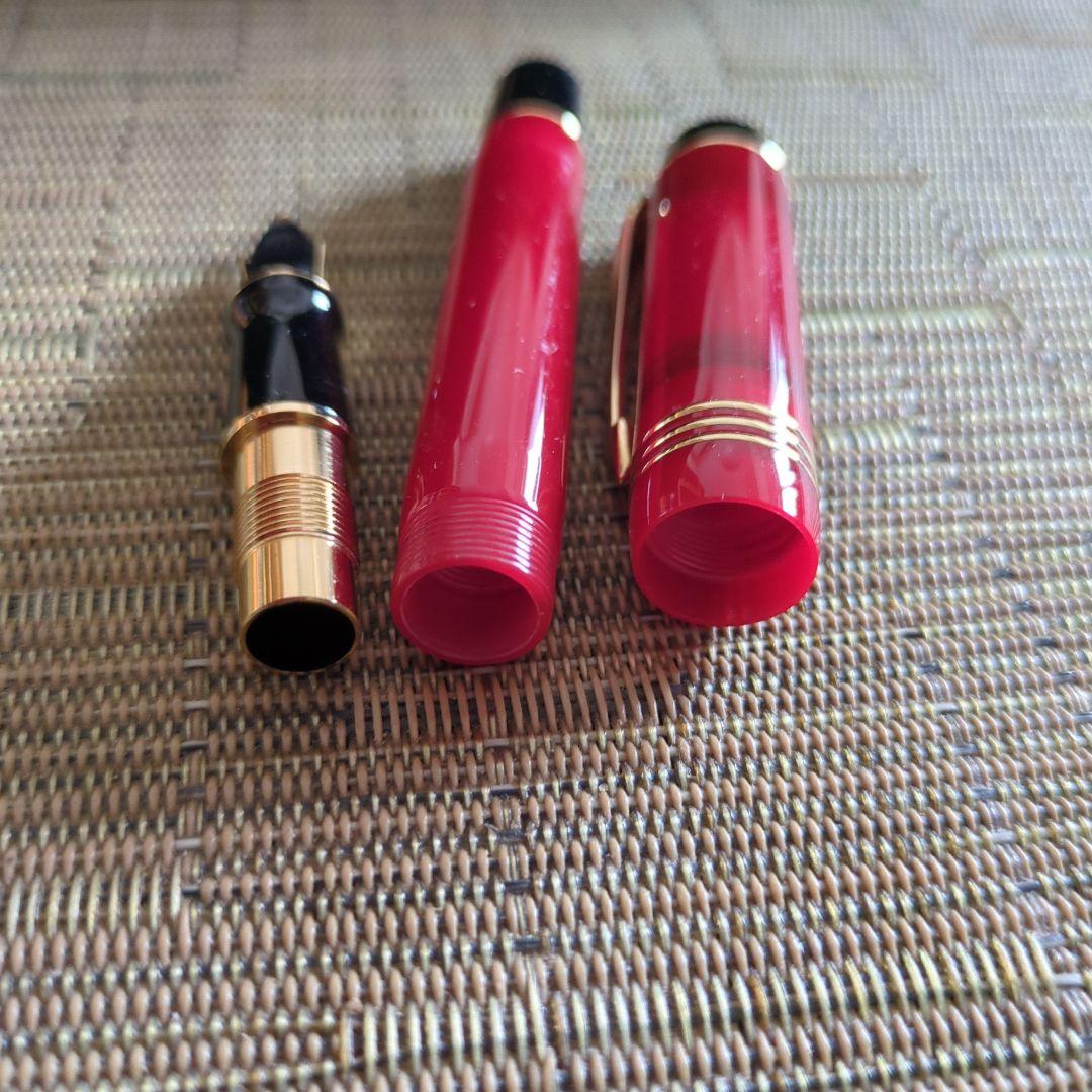 s*h様 Parker デュオフォールド　福　チャイナレッド　万年筆 限定品
