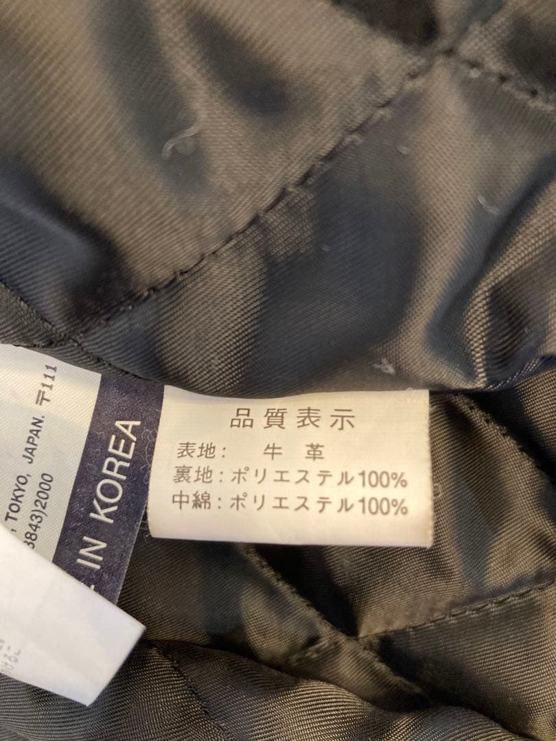 革ジャン　メンズ　3L