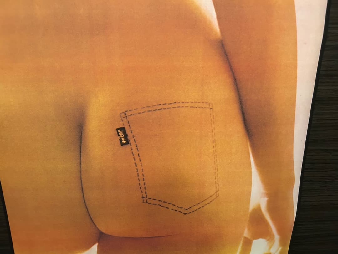 リーバイス LEVIS ビンテージ ポスター 広告 1971年