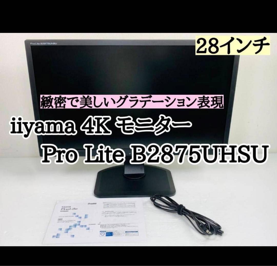 iiyama 4K モニター Pro Lite B2875UHSU 28インチ
