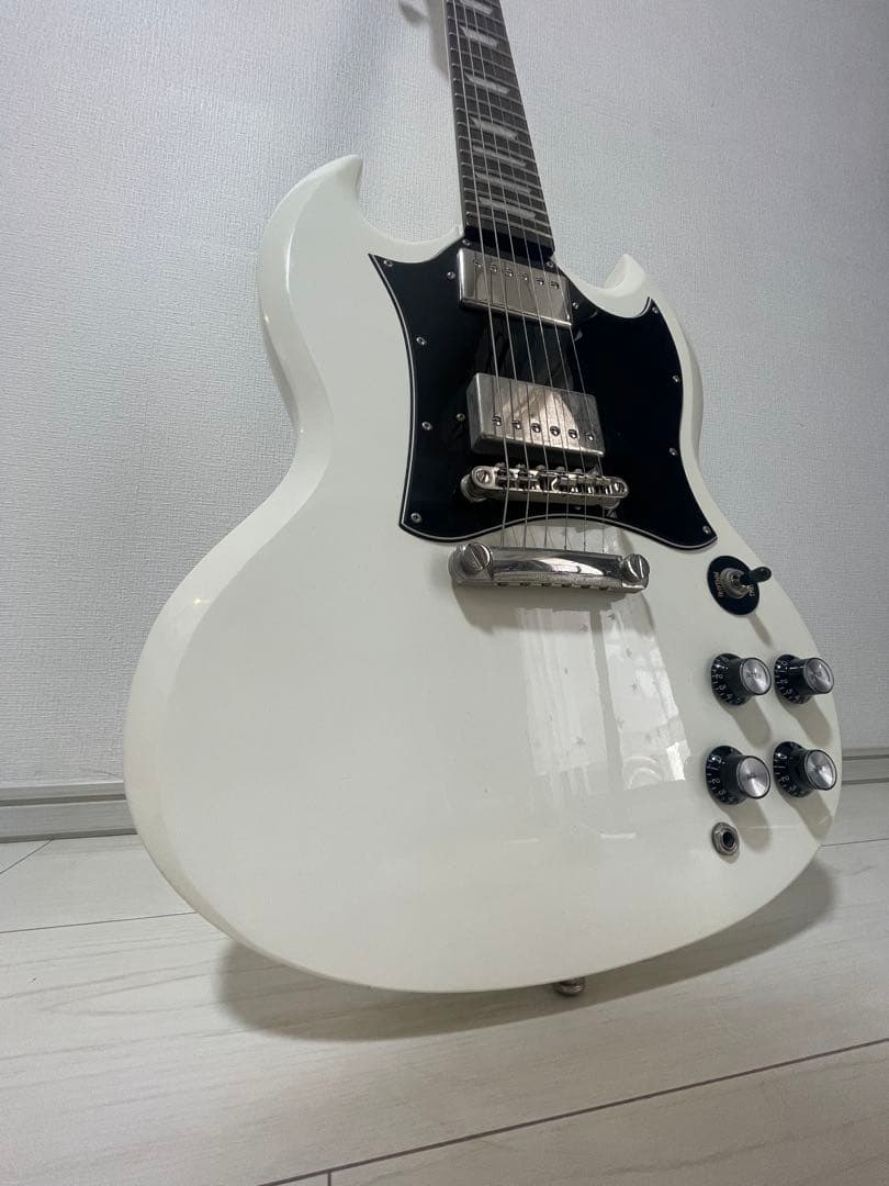 Epiphone SG PRO ホワイト 美品 エレキギター