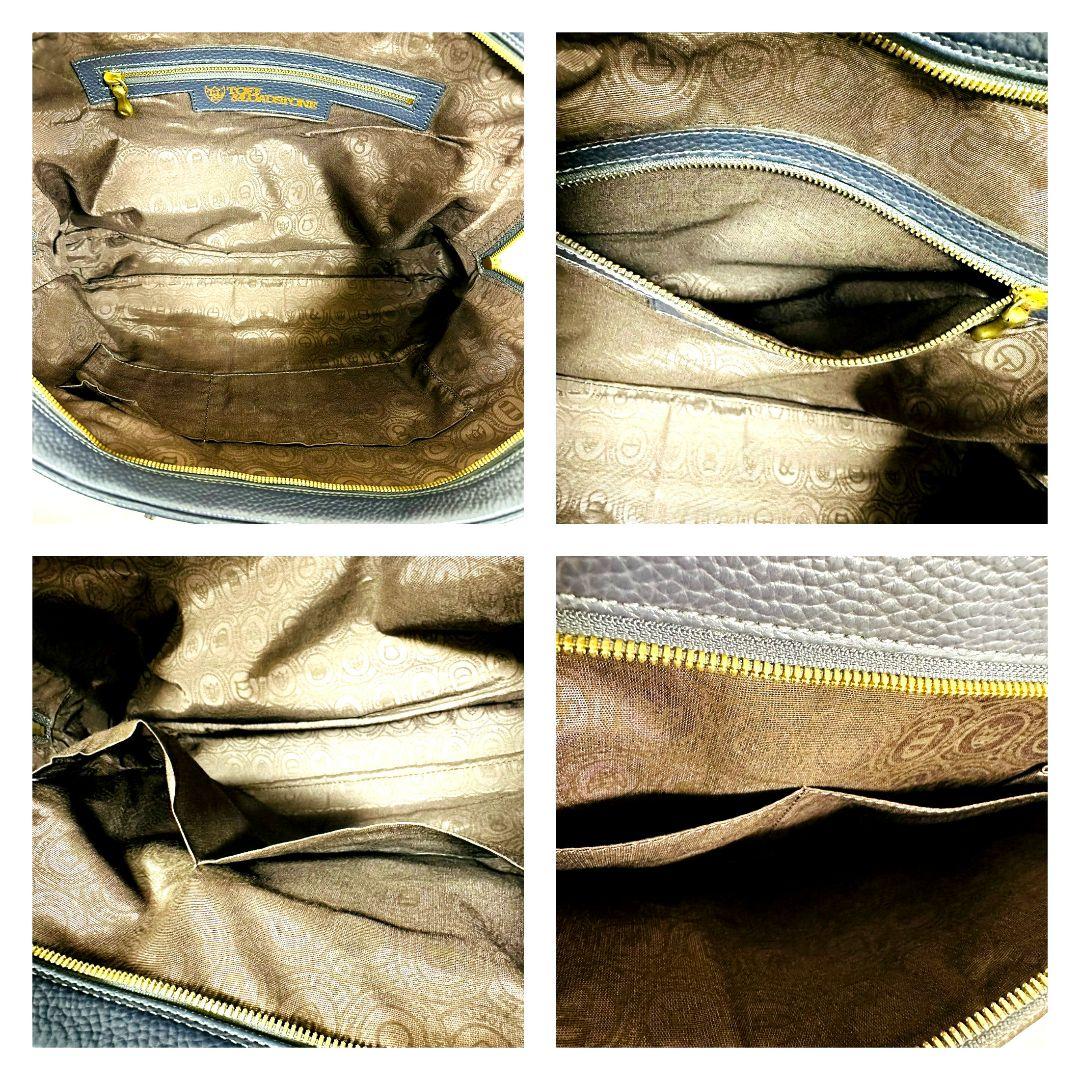 トフアンドロードストーン ミスター ビジネスバッグ ブリーフケース シボ革