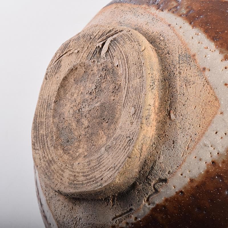 茶道具　志野焼　茶碗　在銘　共箱　M　R7662