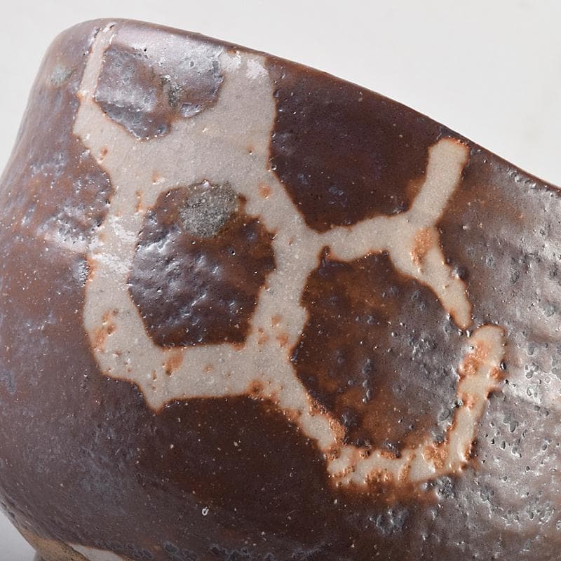 茶道具　志野焼　茶碗　在銘　共箱　M　R7662