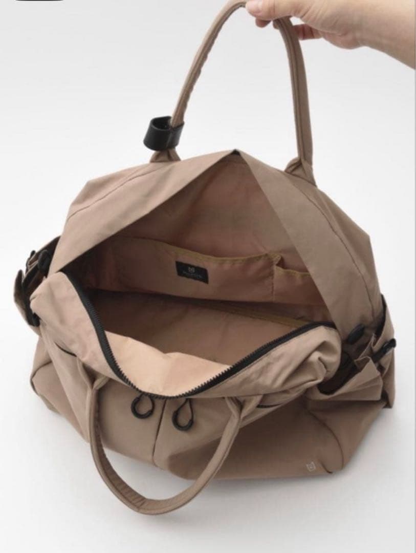 BRUNO MILESTO ミレスト TROT ダッフルバッグ ベージュ 旅行