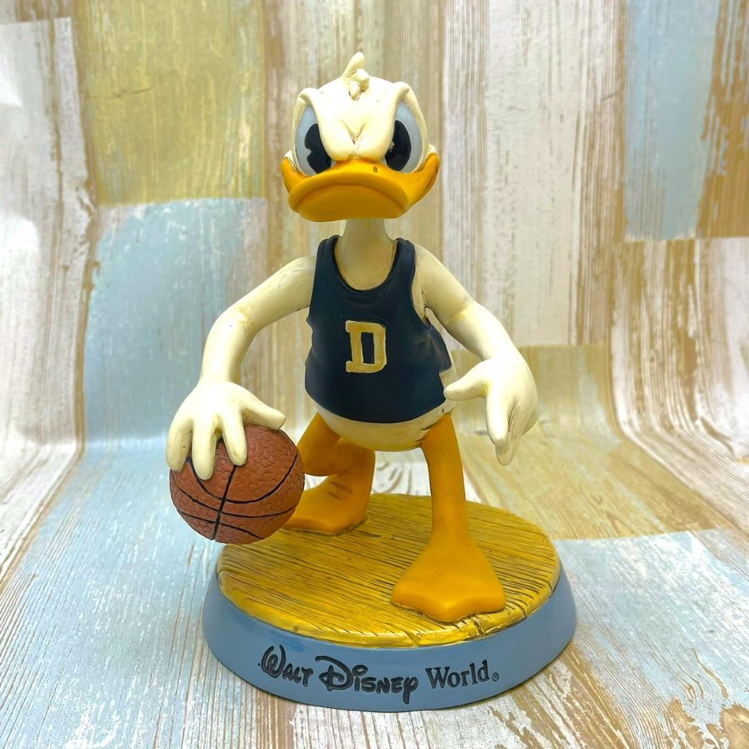 海外限定★ドナルドダック Donald Duck バスケットボール 首振り人形