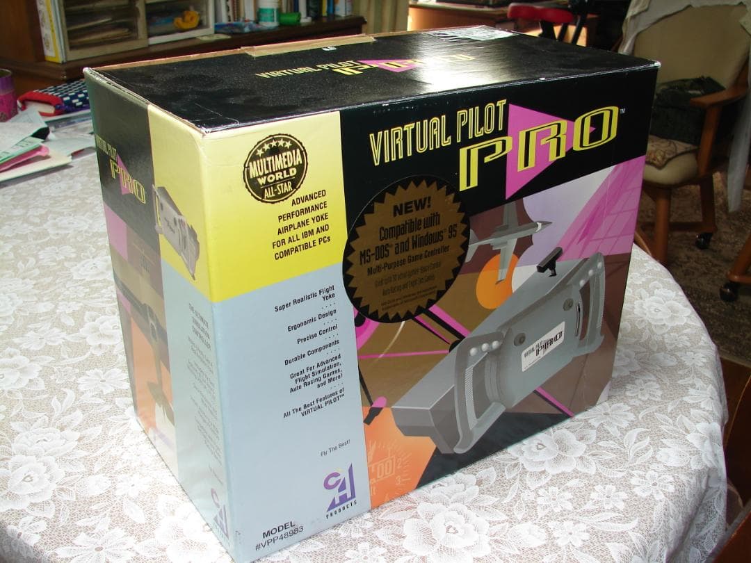 Shuttle SG41 & フライトヨーク Virtual Pilot PRO