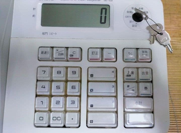 カシオレジスター　SE-G2　コンパクト　人気機種　 感熱紙　540333