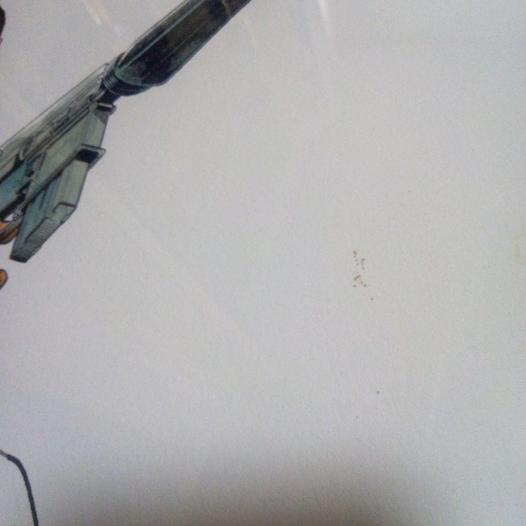 「ゴルゴ13特別複製原画/LANDING」直筆サイン入り