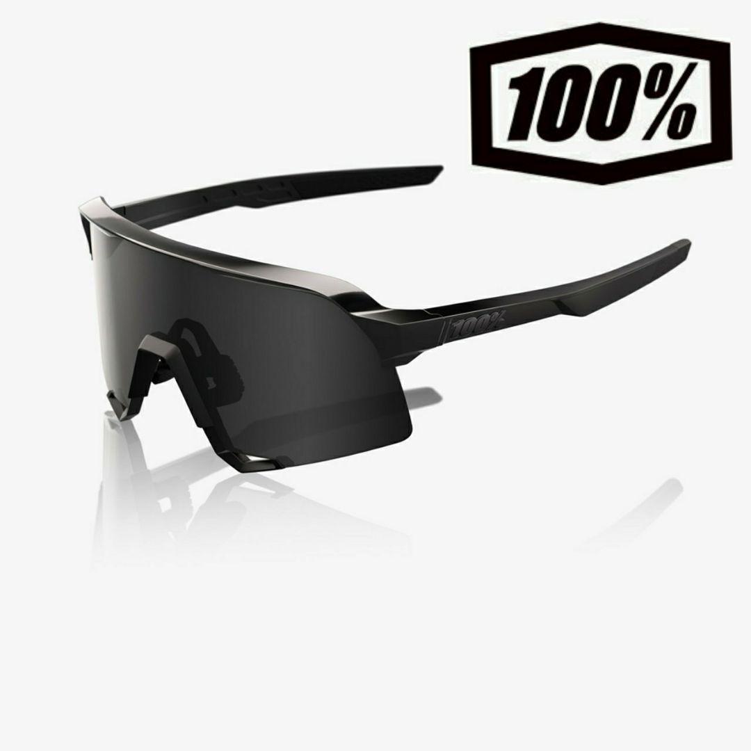 新モデル 100% S3 マットグロスブラック ワンハンドレッド サングラス