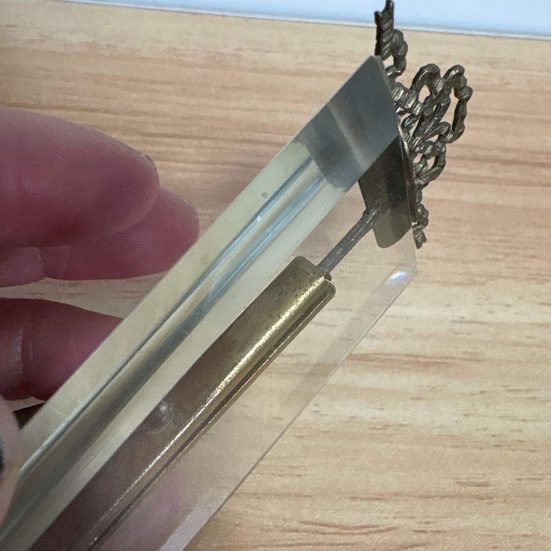 フランスヴィンテージ　小さなフォトスタンド