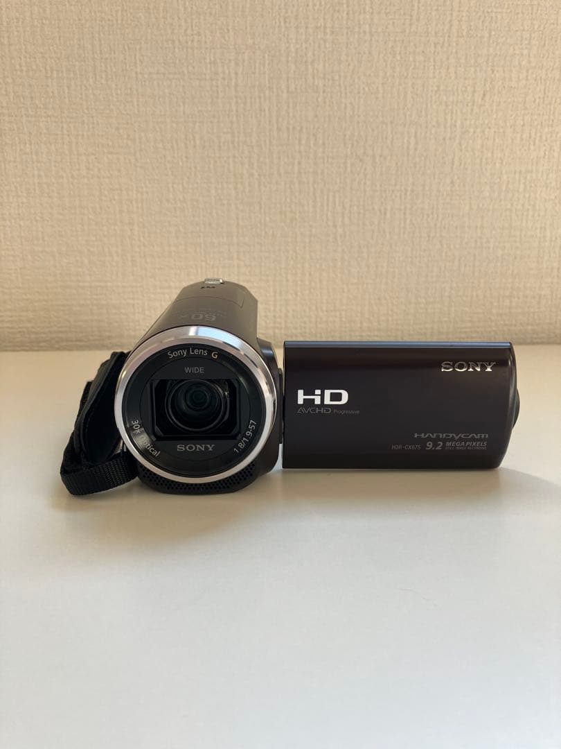 Sony HDR-CX675 デジタルビデオカメラ ボルドーブラウン