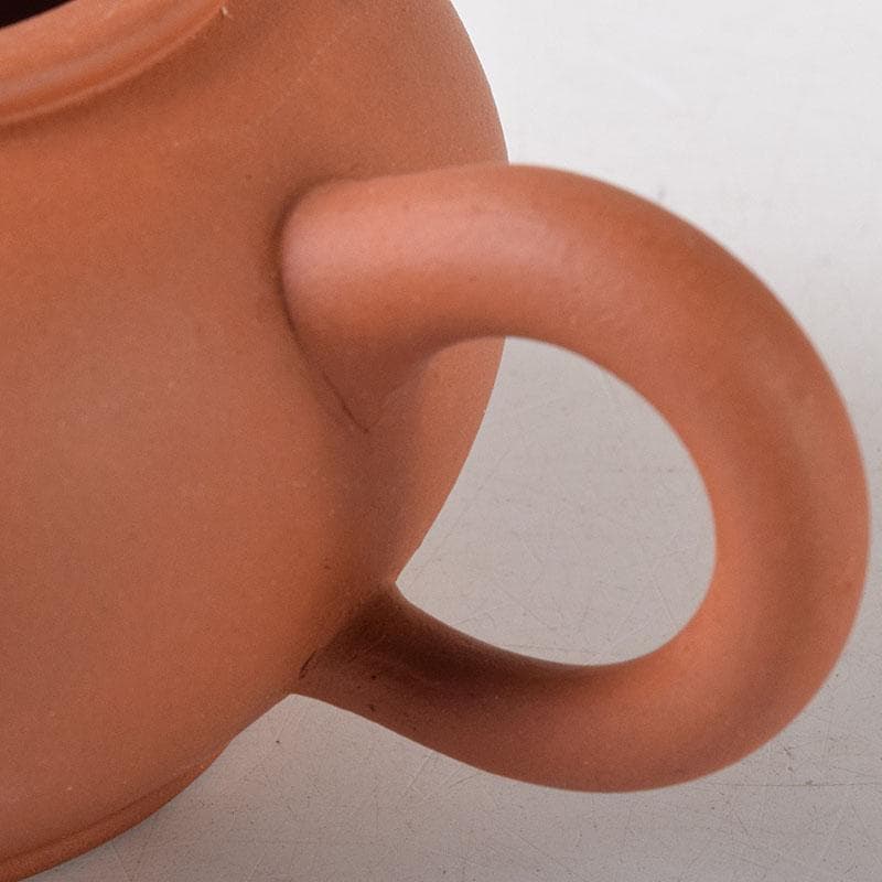 中国　中国宣興銘　紫砂　朱泥　急須　茶壷　V　R8310