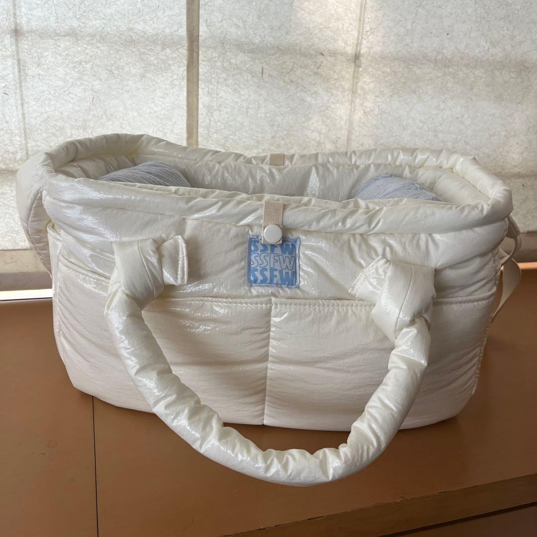 【SSFW】メロウバッグ グロッシー ホワイト 超美品