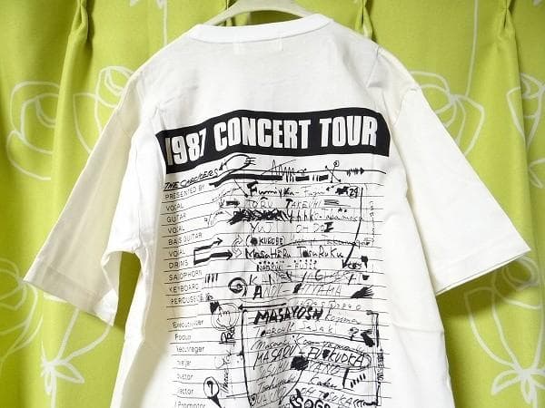 新品 80年代 ビンテージ チェッカーズ STAFF用 Tシャツ 藤井フミヤ