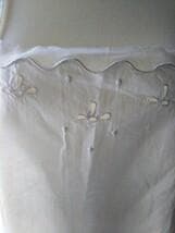 フレンチ アンティーク 刺繍 ワンピース *フランス ヴィンテージ 麻 リネン