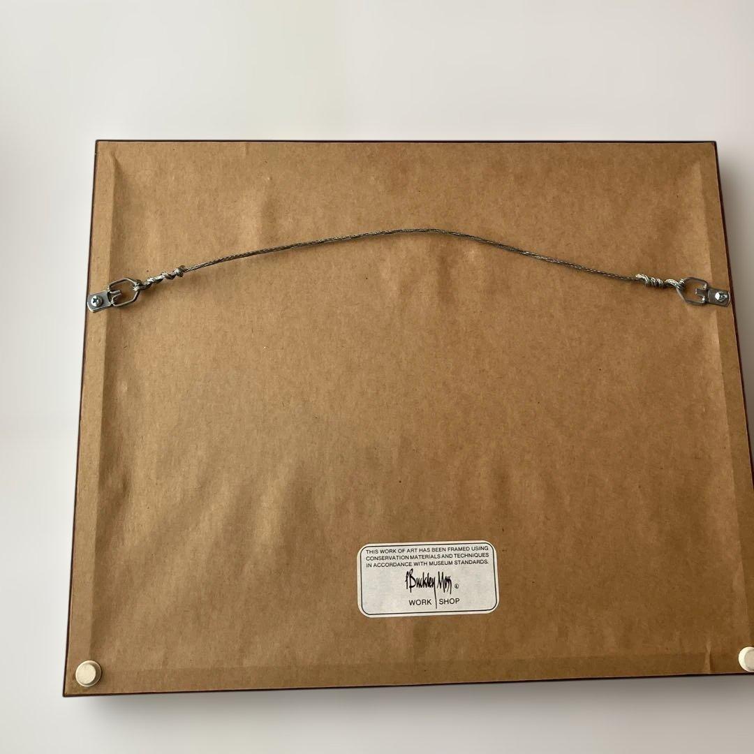 未使用　水彩画 鶴 サイン入り