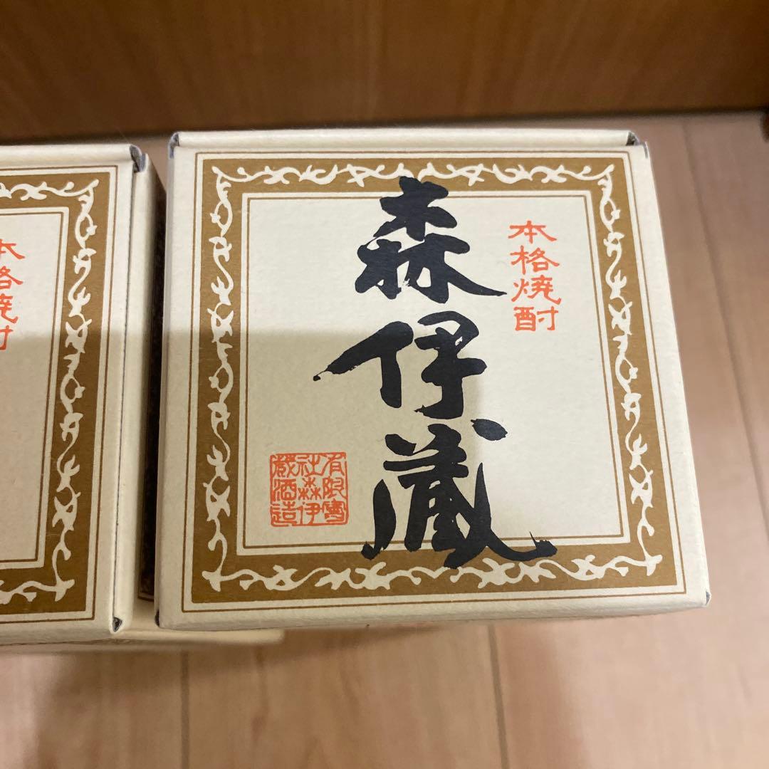 新品未開封本格焼酎 720ml 25度 森伊蔵酒造3本