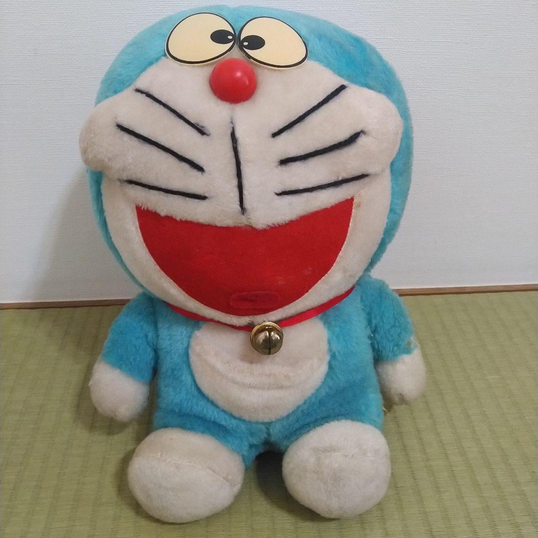 ドラえもん ぬいぐるみ PetitAmour 鈴付きレア　昭和レトロ