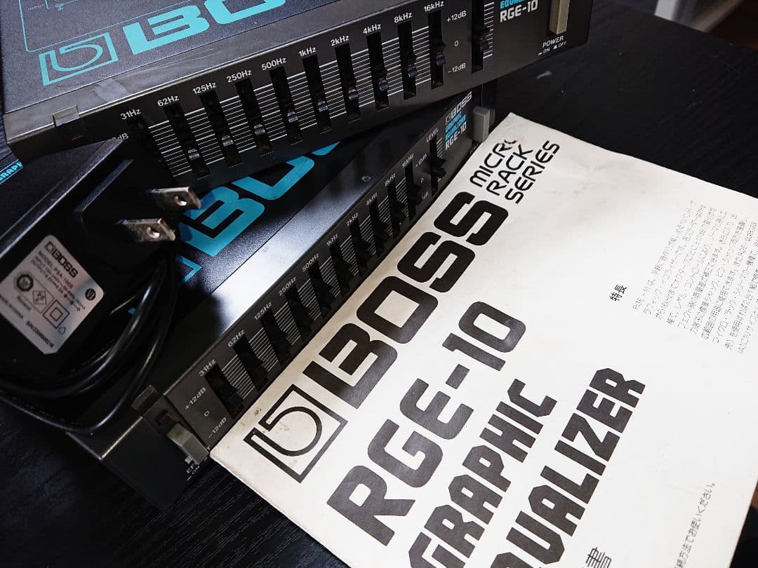 2個 BOSS ボス RGE-10 グラフィック イコライザー PSA-100S