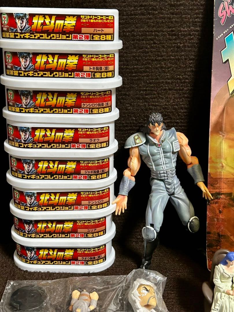 北斗の拳　199X  ジュウザ限定　レイ　世紀末救世主登場編 コンプ　胸像