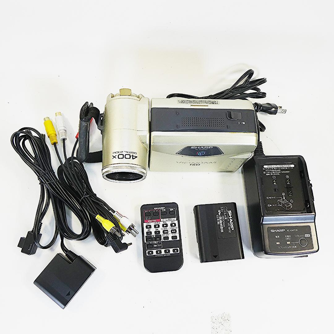 動作良好　Video.Hi8シャープVL-EH500 8ミリビデオカメラDVD化