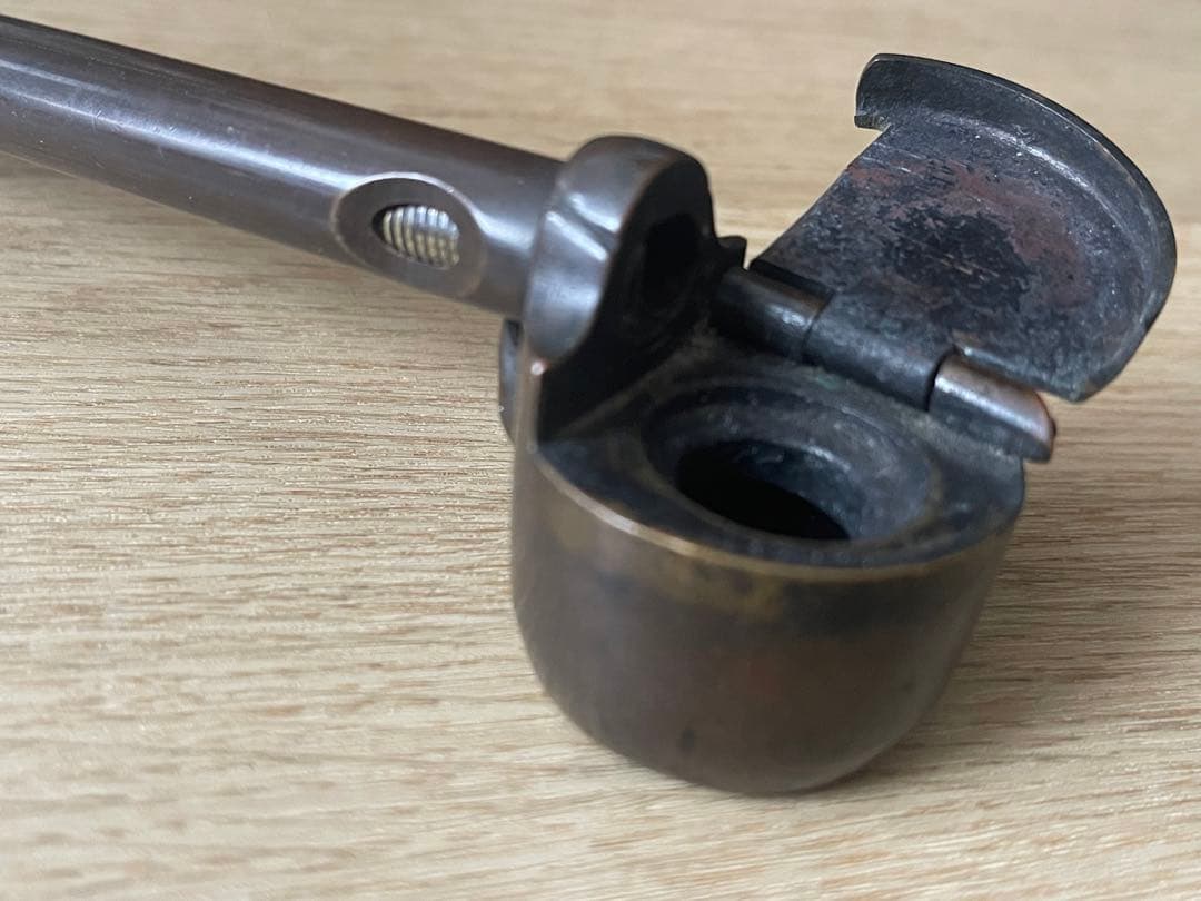 ちゃんそー純銀　キセル　パイプ　刻印有り　タバコケース　アンティーク　刻み