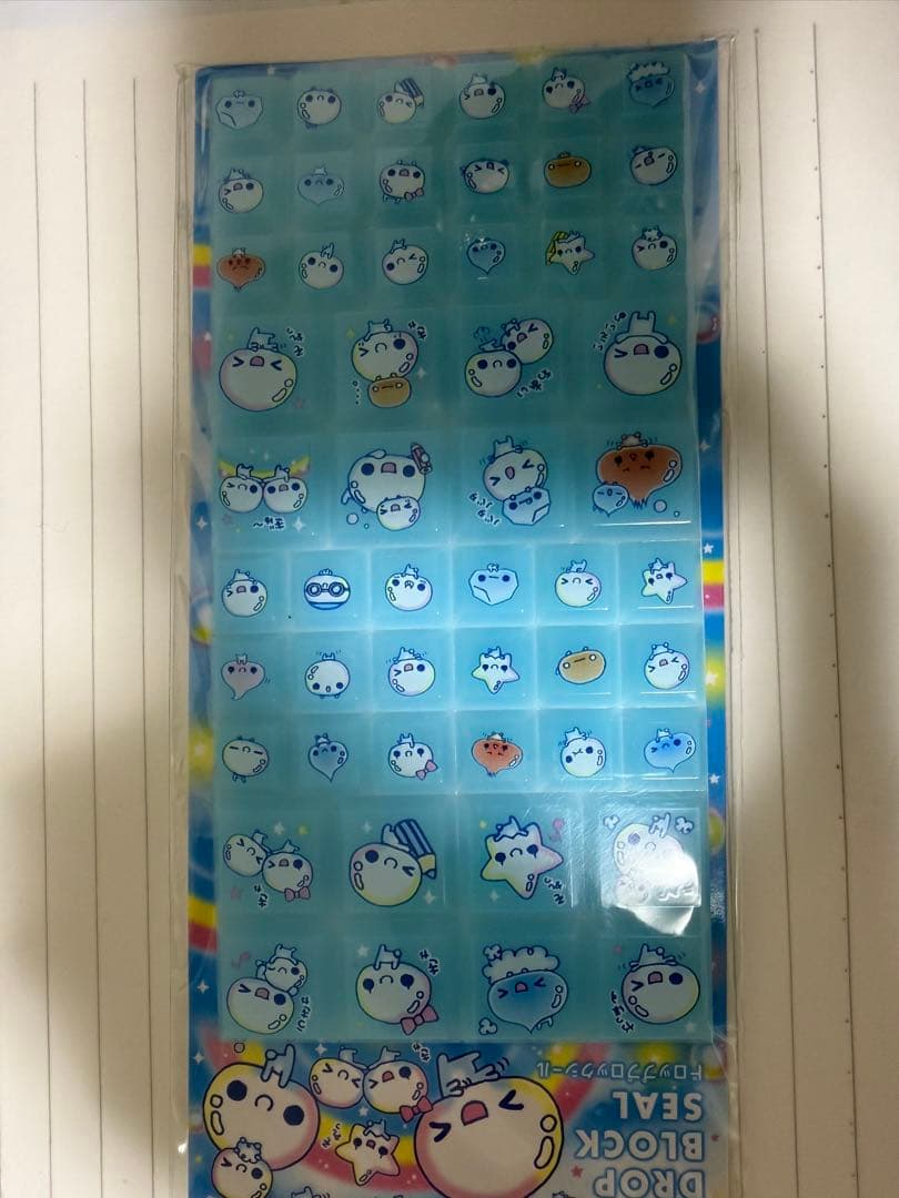 おすそ分け　シール帳　メモ帳　完成品　キャラクター