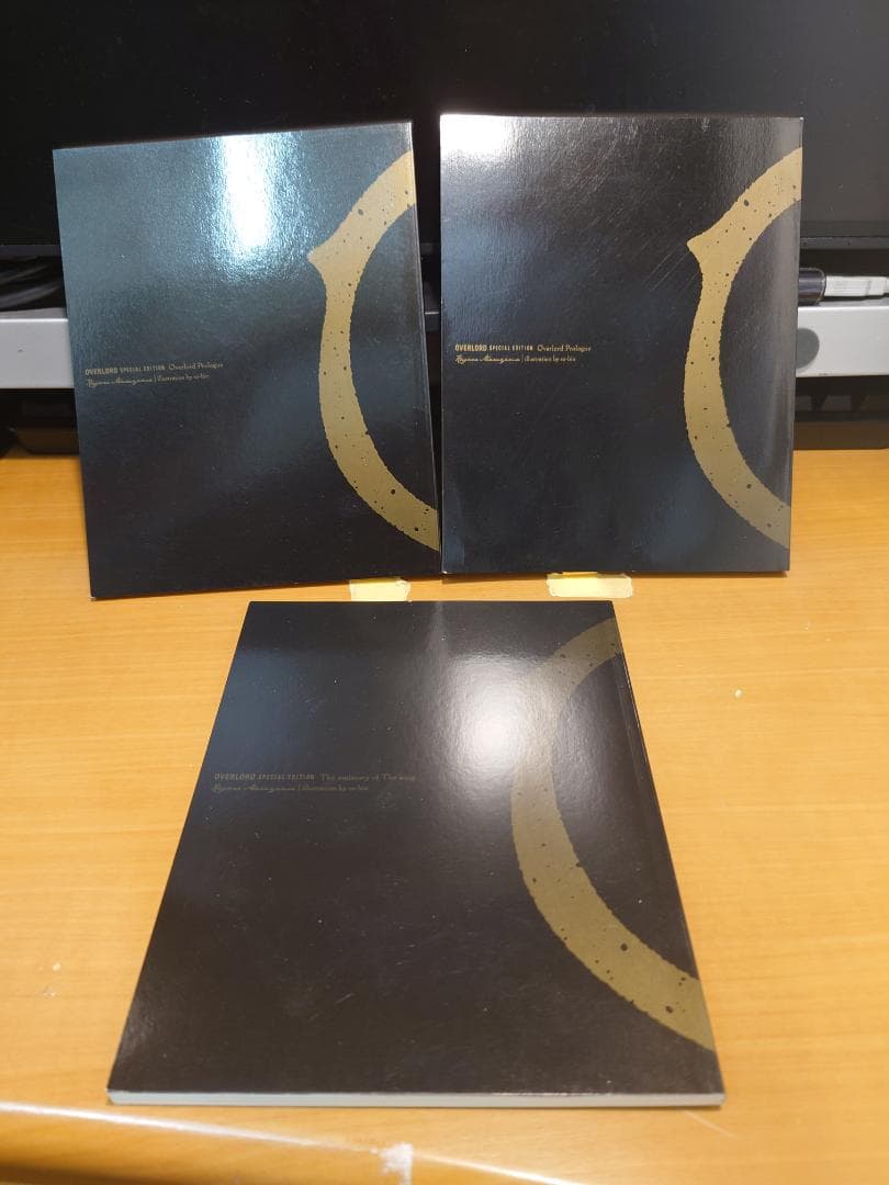 アニメ　オーバーロード　DVD版　付録小説　３冊セット