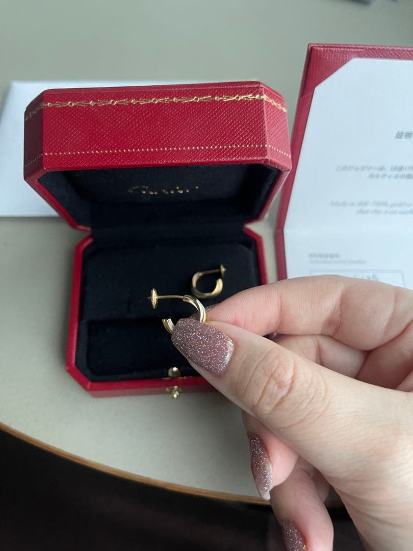 Cartier カルティエ　トリニティ　ピアス