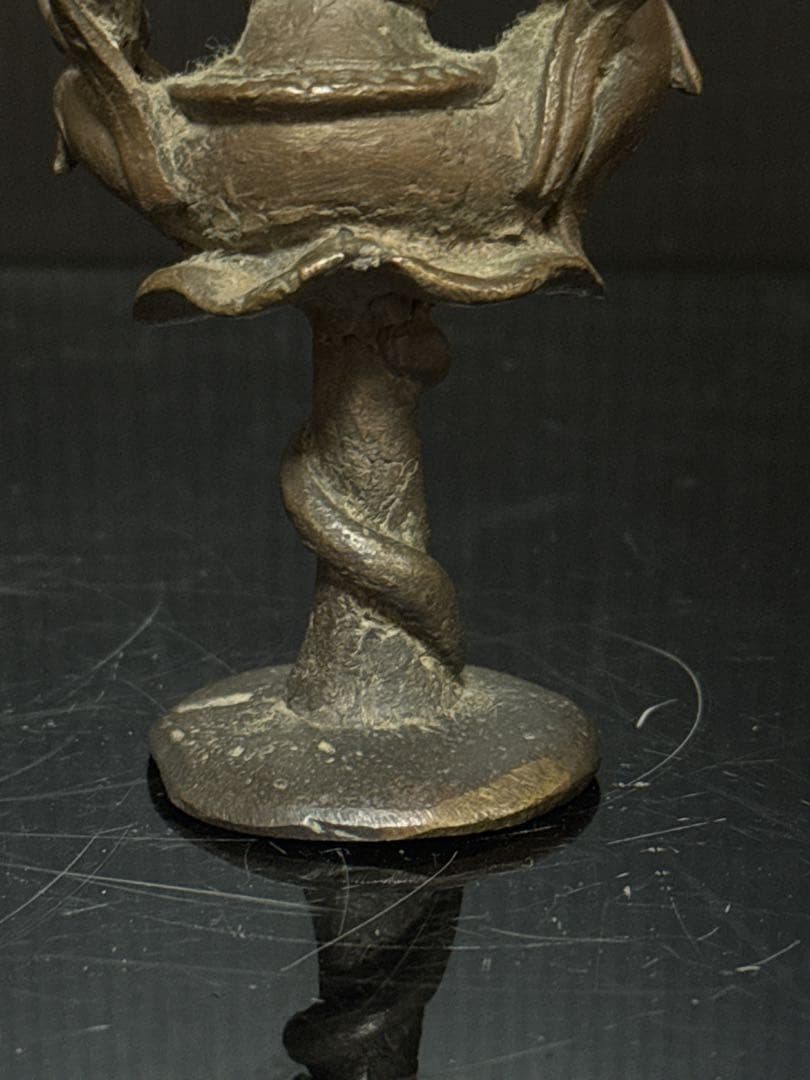 時代 古作 仏教美術 古銅 銅製 小乗仏教 菩薩 梵天像 仏像