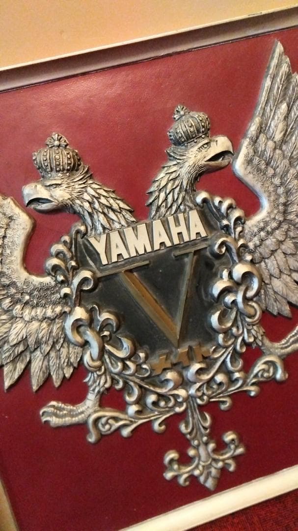 【激レア】YAMAHA★ヤマハ　Vメイト　バイク／レア看板　レトロ　希少