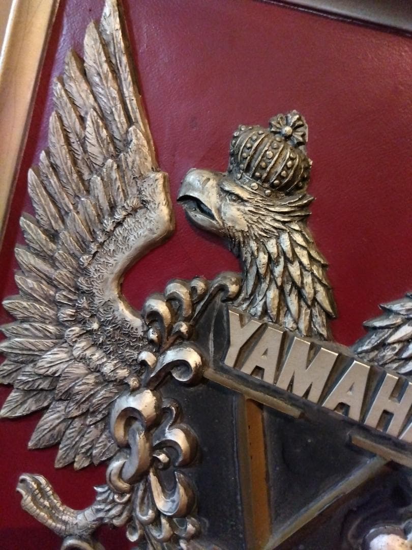 【激レア】YAMAHA★ヤマハ　Vメイト　バイク／レア看板　レトロ　希少