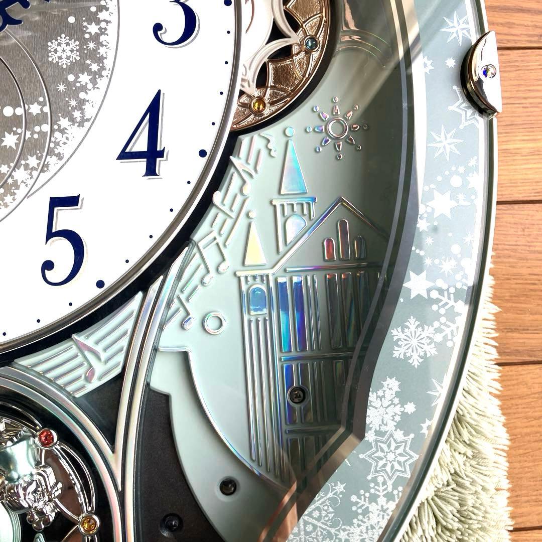 壁掛け時計　Small Worldからくり時計　スモールワ－ルド4MN 537