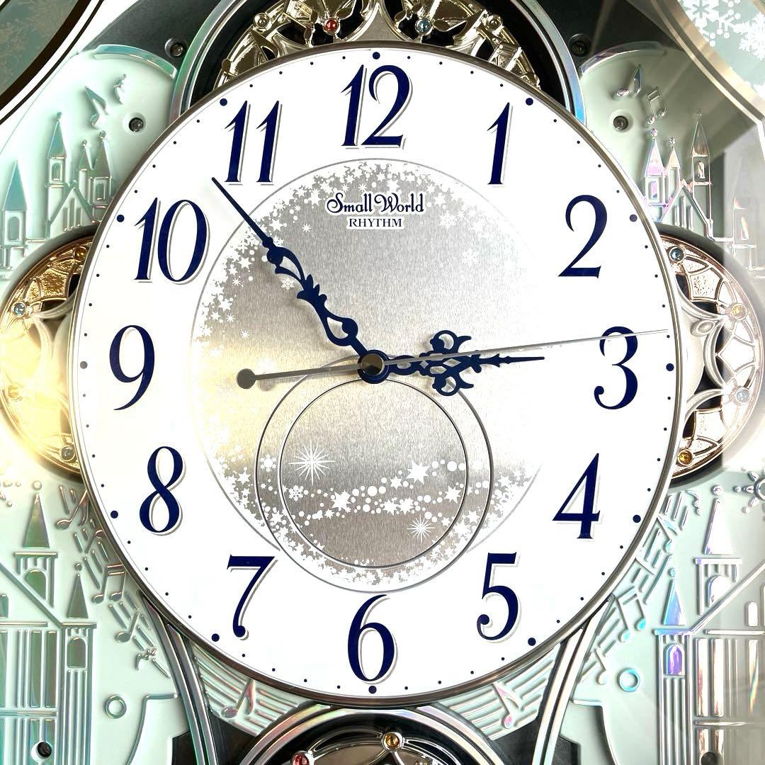 壁掛け時計　Small Worldからくり時計　スモールワ－ルド4MN 537