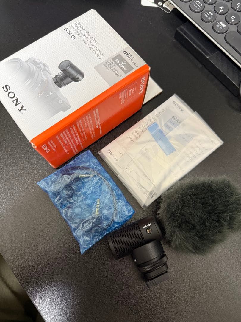 SONY(ソニー) カメラ用マイク ショットガンマイクロホン ECM-G1