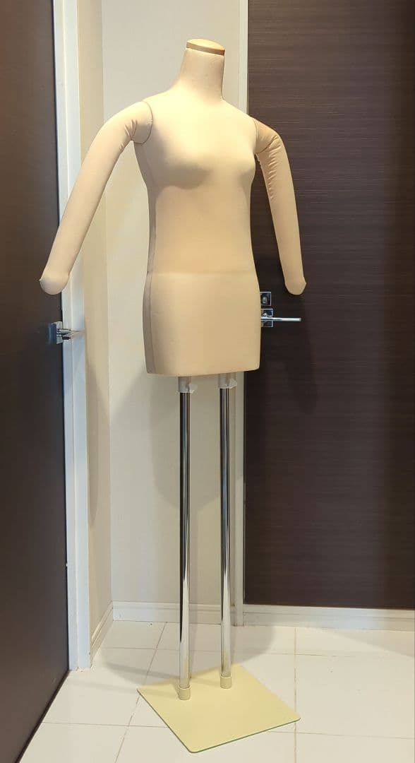 和装トルソー　エコボディ　腕付き　高さ調整　着付け練習用　マネキン
