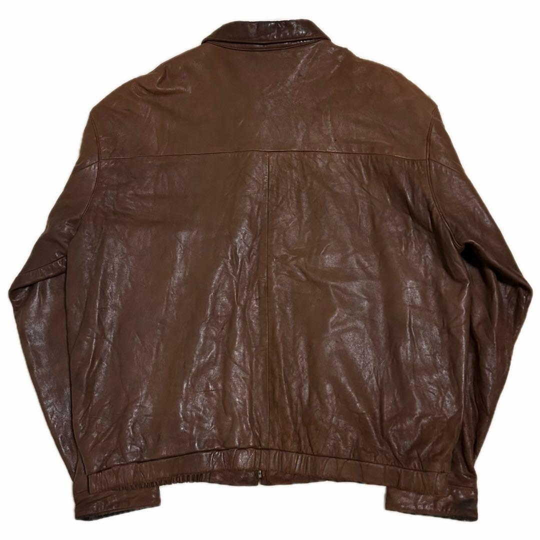 希少 リアムギャラガー着 90s Ralph Lauren レザージャケット